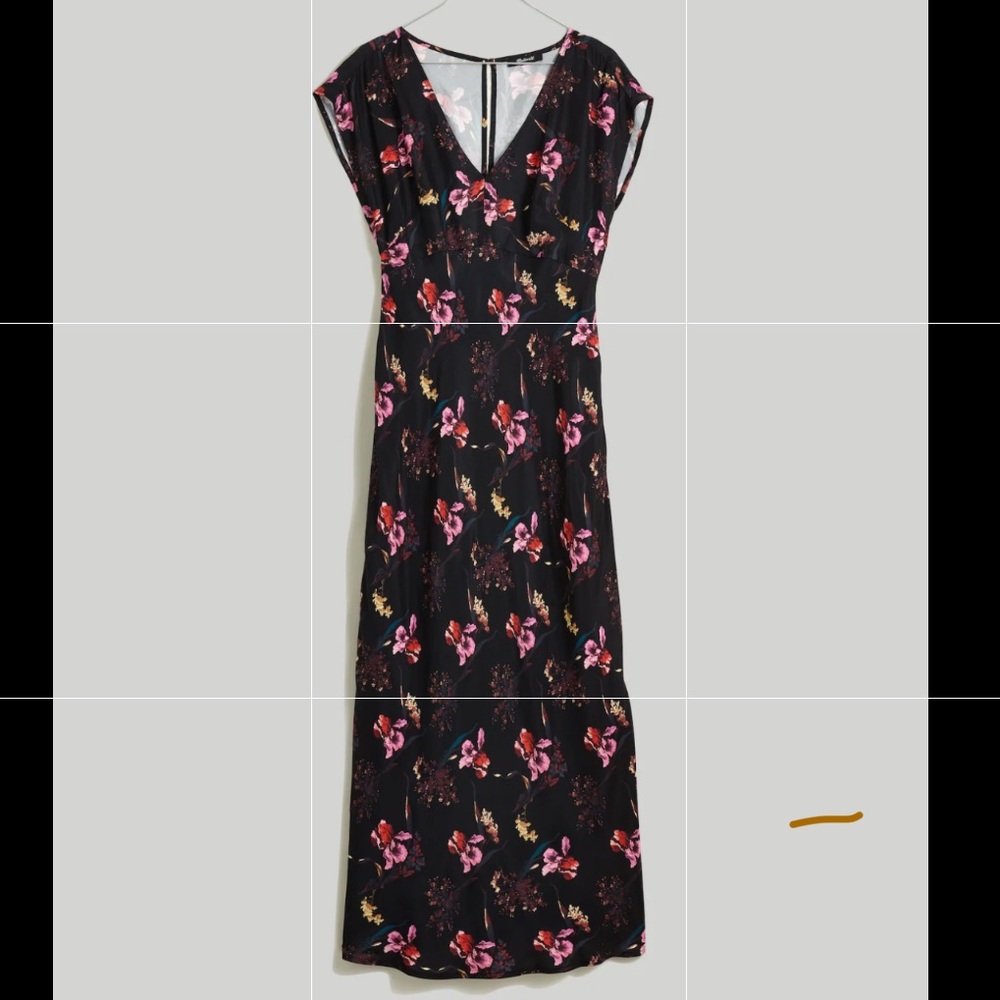 Madewell Belinda Floral Midi Dress